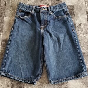 Arizona boys Denim Blue Jean Shorts size 12 Reg